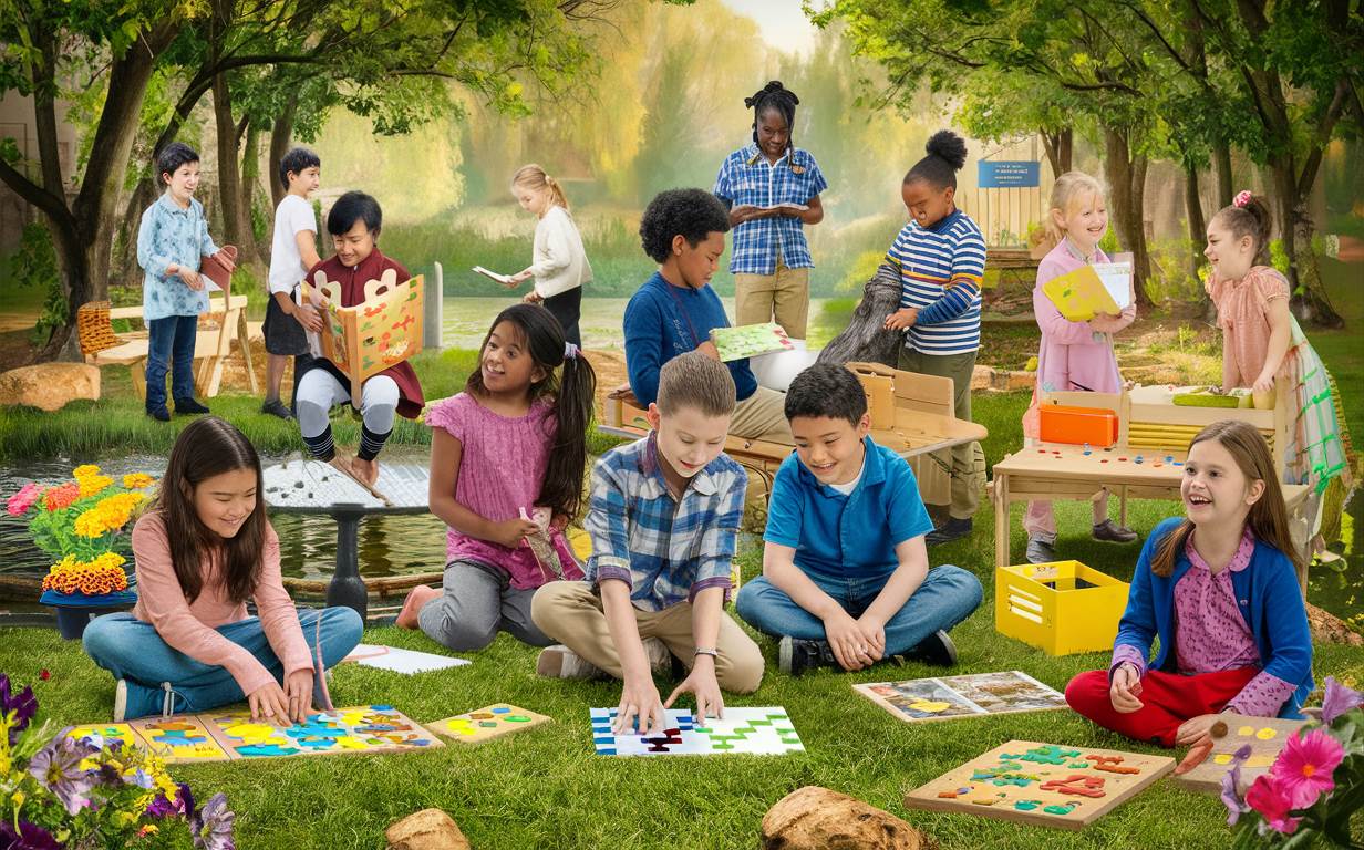 Edukacyjne gry outdoorowe: odkrywaj świat przez zabawę na świeżym powietrzu