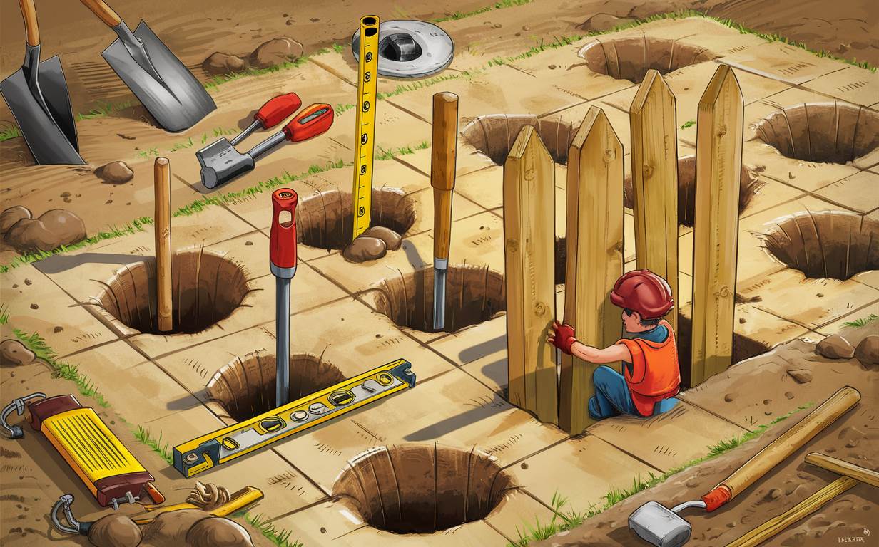 Fundament pod słupki ogrodzeniowe: krok po kroku