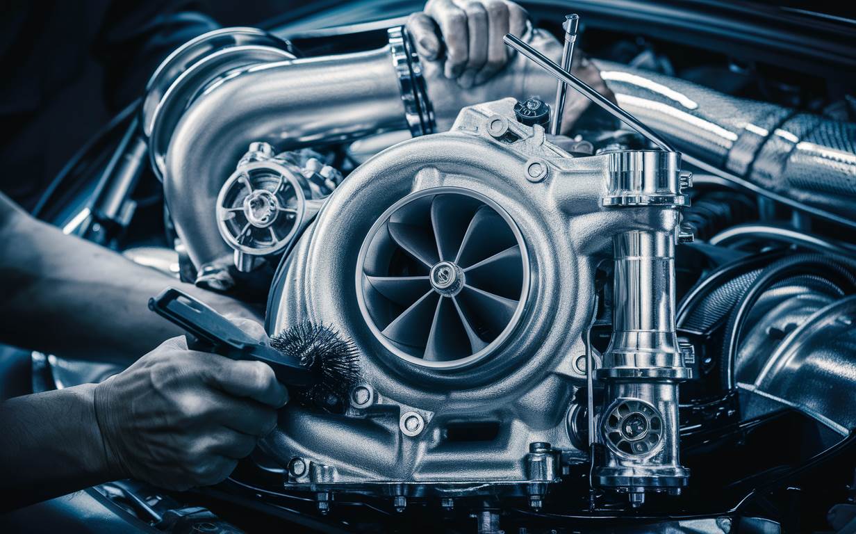 Jak efektywnie przeprowadzić czyszczenie turbosprężarki